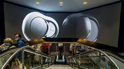 Motion design - dooh fnac devialet